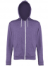 Sweater AWDis Hoodie Volledige Ritssluiting